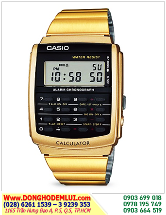 Casio CA-506G-9ADF; Đồng hồ điện tử Casio CA-506G-9ADF chính hãng | TẠM HẾT HÀNG 